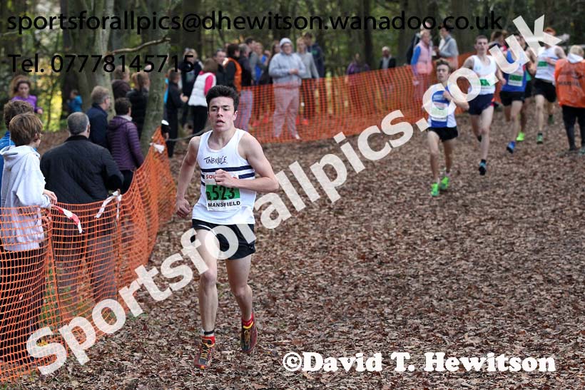 Mens under-17s National Cross Country Relays. Photo: David T. Hewitson/Sports for All Pics